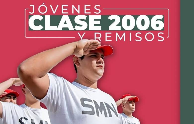 Convocan a jóvenes Clase 2006 al sorteo del Servicio Militar Nacional