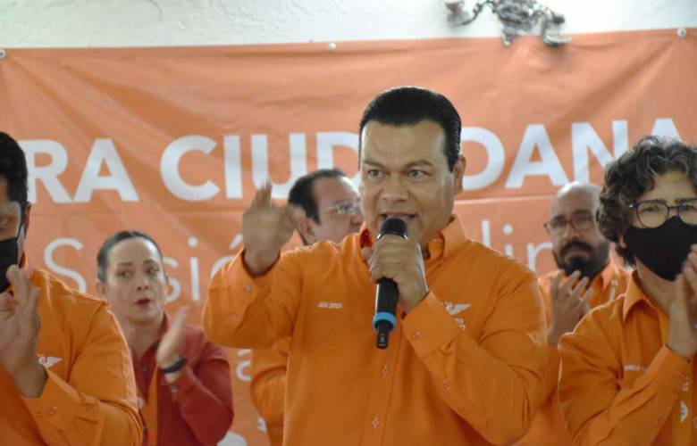 Movimiento Ciudadano irá solo por la gubernatura, no pierdan su tiempo: Juan Zepeda