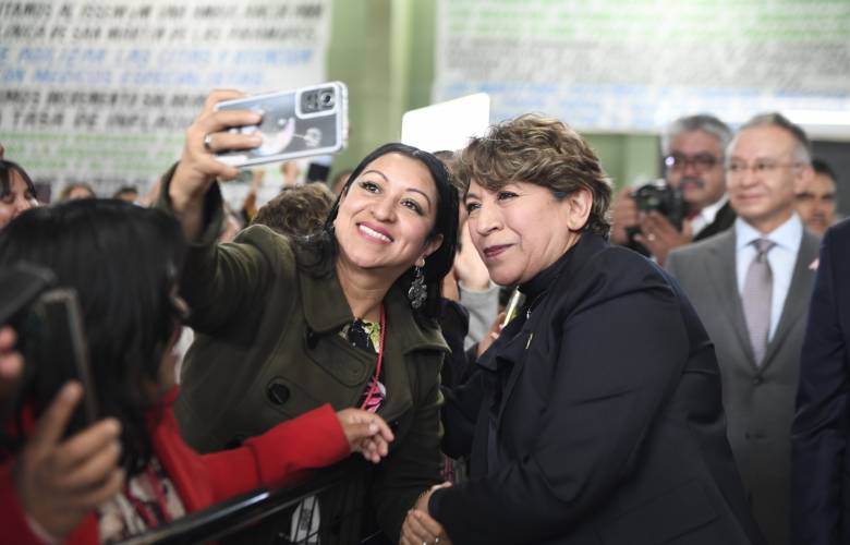 Prioridad mejorar las condiciones y certeza laboral al magisterio mexiquense: Delfina Gómez