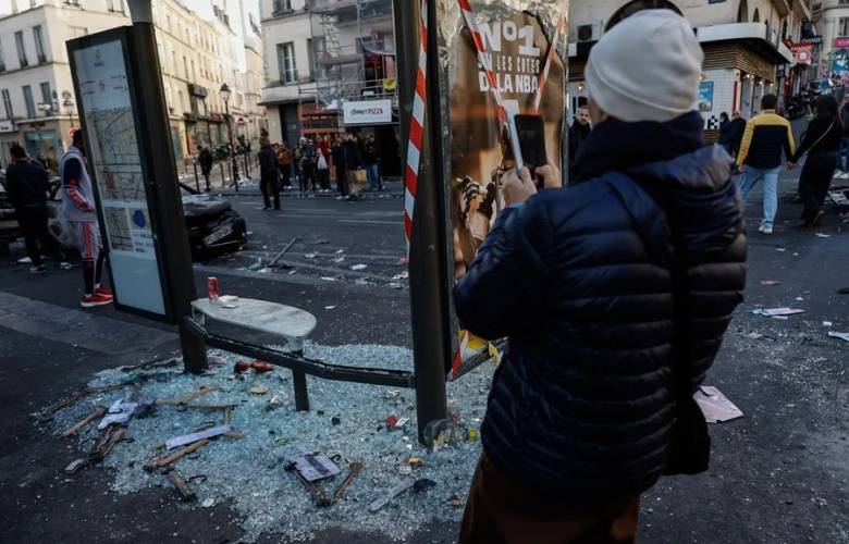 Detienen a 2 mil personas en Francia tras protestas que derivaron en saqueos y enfrentamientos