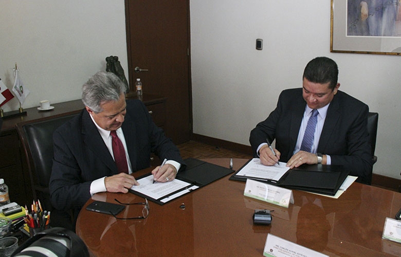 Ieem y secretarÃ­a de educaciÃ³n firman convenio que permitirÃ¡ promover la cultura polÃ­tica democrÃ¡tica en todos los planteles de la entidad