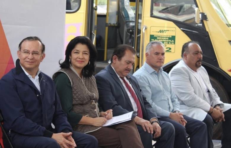 Dan banderazo de salida a 20 unidades equipadas con kit de seguridad en cuautitlán izcalli