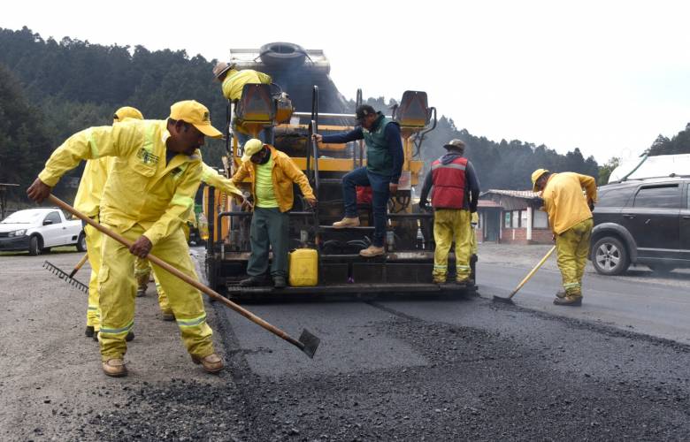 Ahorra Gobierno del Edoméx 70 por ciento en reconstrucción de carretera Ocoyoacac–Tenango del Valle