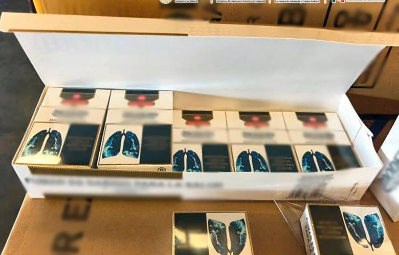 Aseguran más de 52 millones de cigarros apócrifos en Lázaro Cárdenas