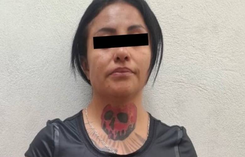 Detienen en Ecatepec a mujer acusada de extorsionar negocio de comida