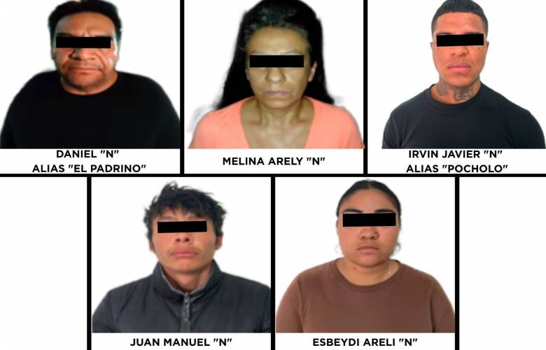 Vinculan a proceso a cinco presuntos integrantes de “Los Vallarta” por homicidio en Tecámac