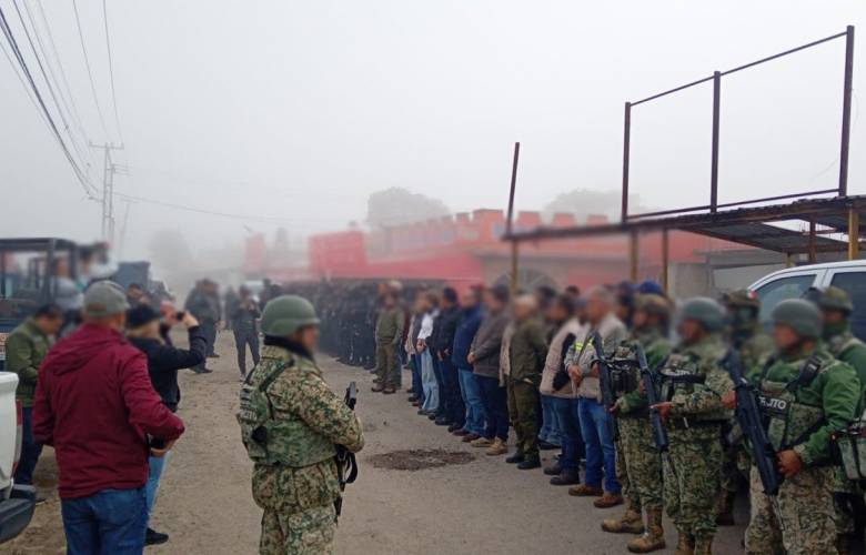 Aseguran presunto aserradero clandestino durante operativo en Morelos
