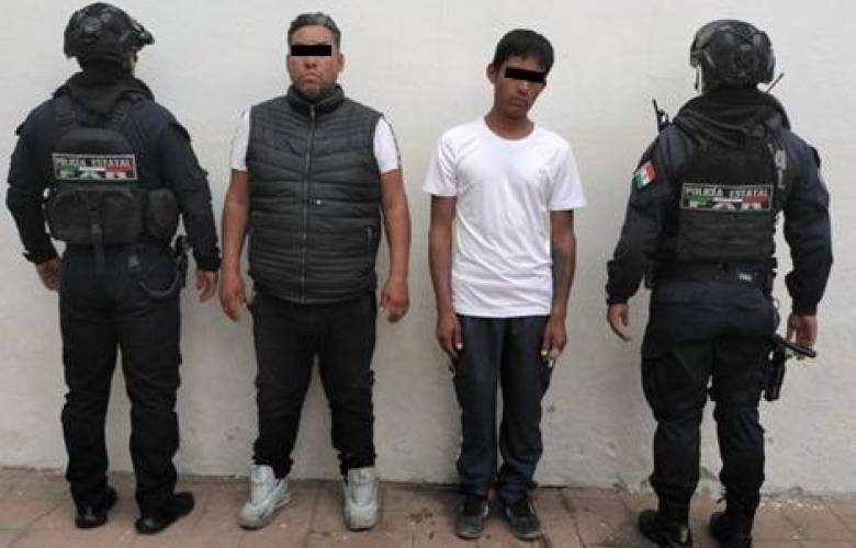 Mando Unificado Zona Oriente detiene en Chalco a dos probables implicados en delitos contra la salud