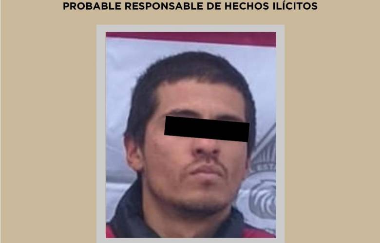 Detiene SSEM a presunto extorsionador en Zinacantepec