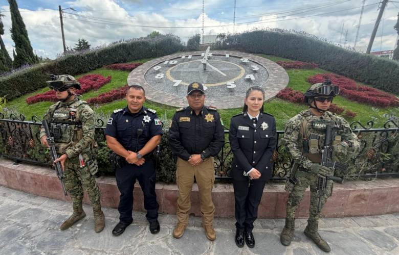 Coordinan Ecatepec, Acolman y Atenco estrategia conjunta para reforzar la seguridad