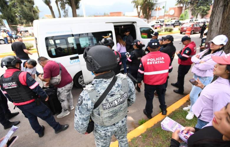 Despliega Edomex Mega Operativo Violeta contra la violencia de género