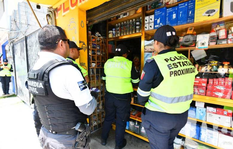 Suma Operativo Otomí 454 detenidos y asegura 29 armas en el EdoMéx