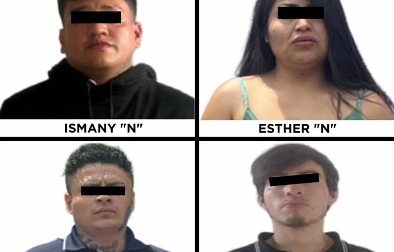 Vinculan a proceso a cuatro presuntos integrantes de grupo delictivo por secuestro en Edomex