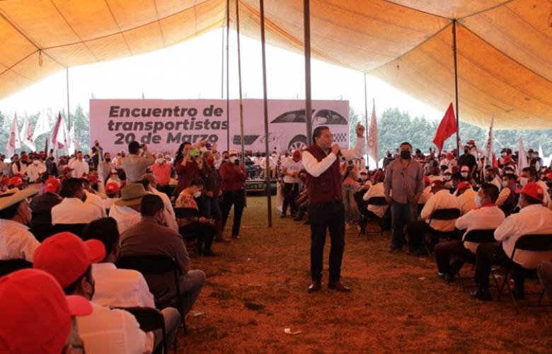 Más de 2,000 taxistas respaldan a Juan Rodolfo Sánchez, a pesar de coerción para evitarlo 