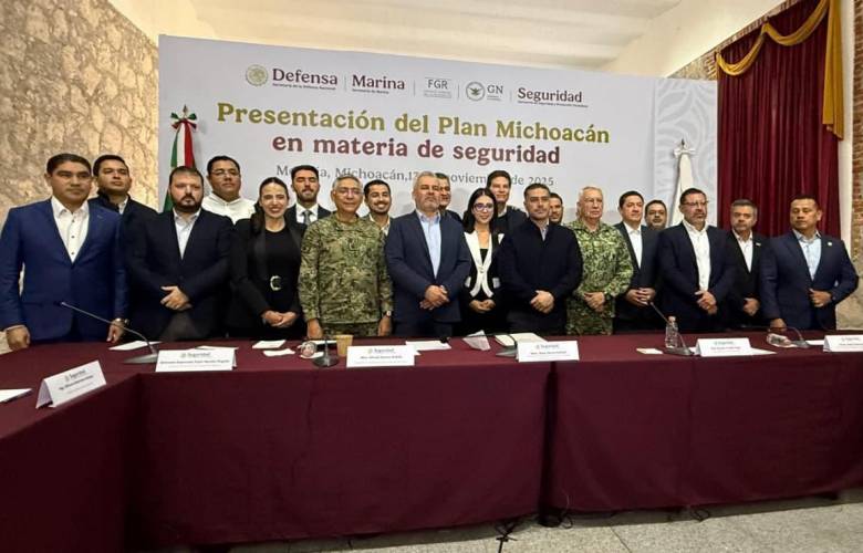 Reporta la Marina despliegue de 1,700 elementos con el Plan Michoacán 