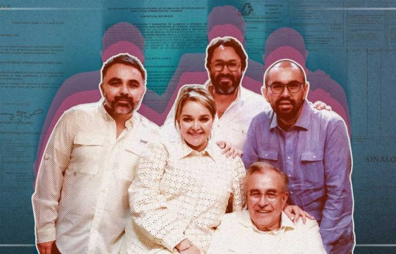 Contratos públicos en Sinaloa beneficiaron a socios de hijos de Rocha Moya