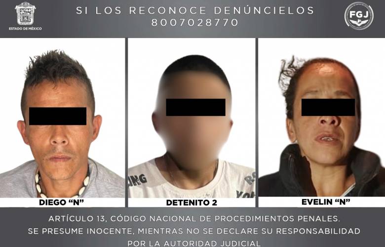 Tres detenidos por robo a estudiantes en Naucalpan