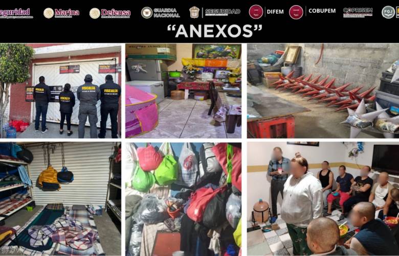 Inspeccionan autoridades mexiquenses 94 centros de rehabilitación y aseguran 53 relacionados con delitos