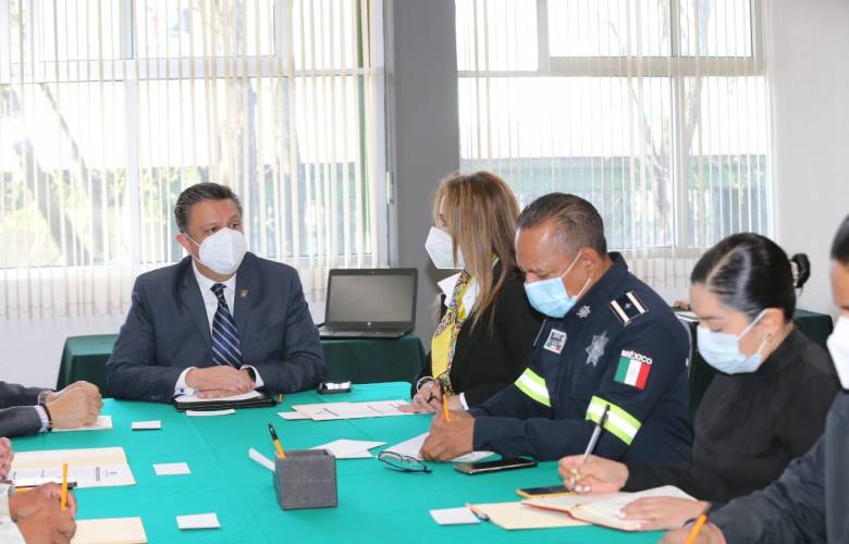 UAEMéx coordina acciones con gobiernos federal, estatal y municipal para brindar seguridad a la comunidad estudiantil