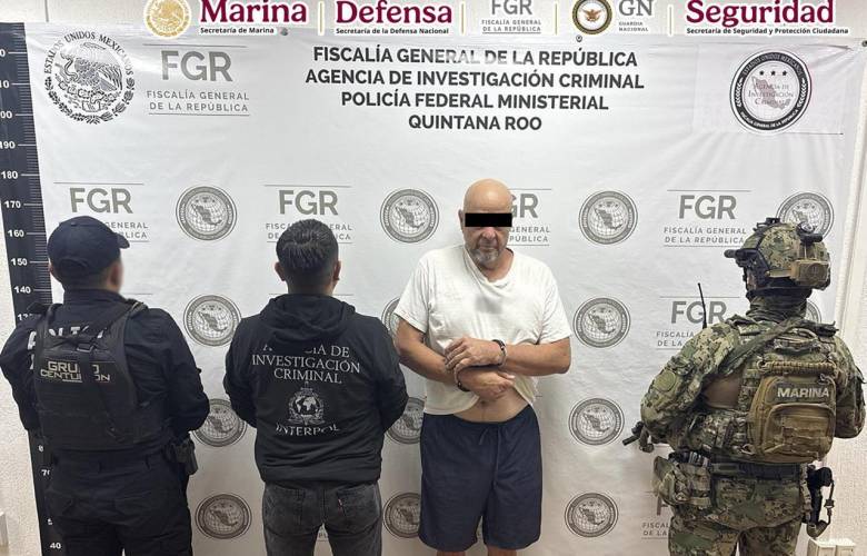 Detienen en Quintana Roo a objetivo prioritario requerido por Estados Unidos