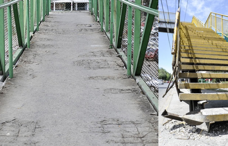 Perito dictamina puentes dañados