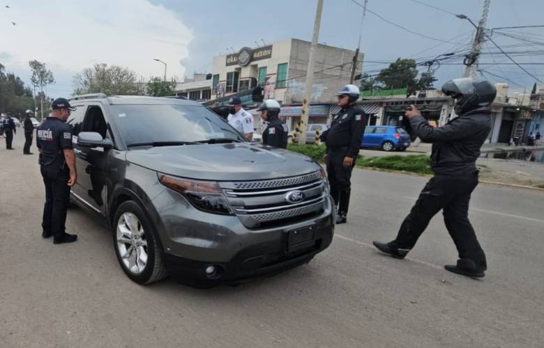 Policía de Ecatepec recupera 462 vehículos robados