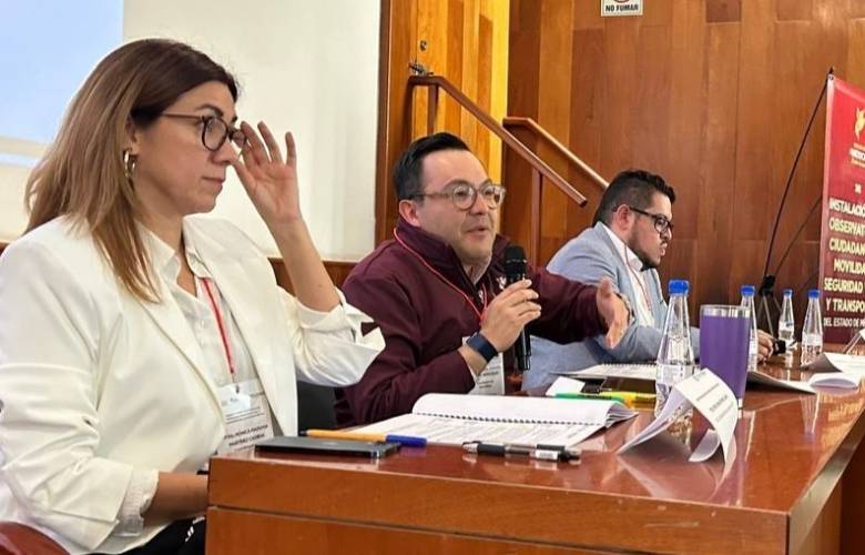 Instala Semov Observatorio Ciudadano para disminuir accidentes viales y profesionalizar el servicio del transporte en el EdoMéx