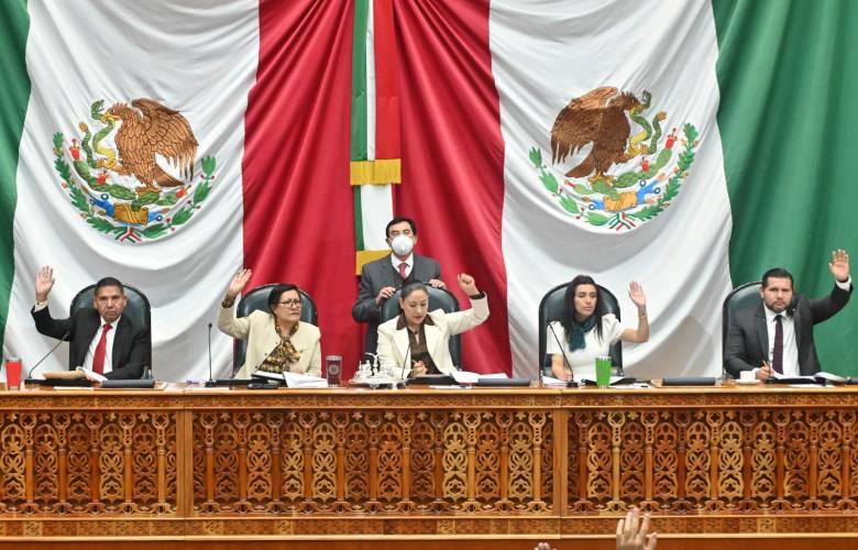 Congreso mexiquense declara constitucional reforma en materia de investigación de delitos