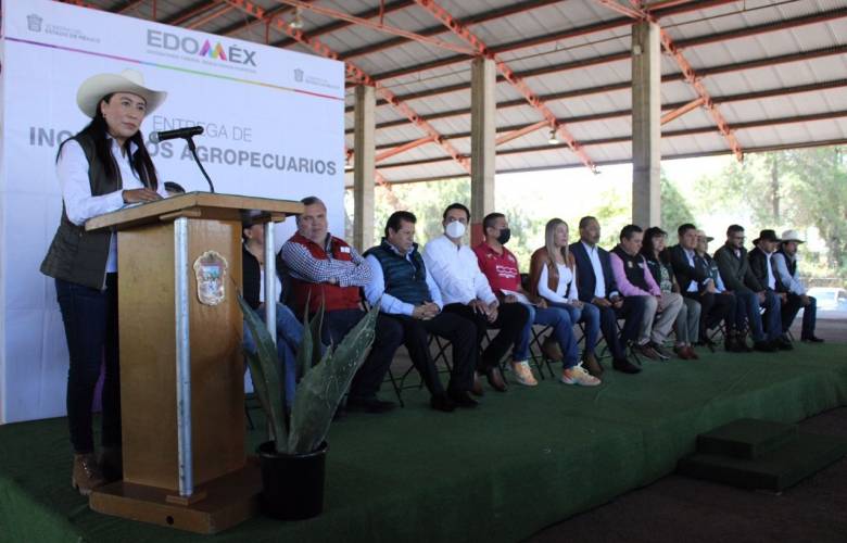 Entrega Secretaría del Campo apoyos a productores de la región de San Martín de las Pirámides