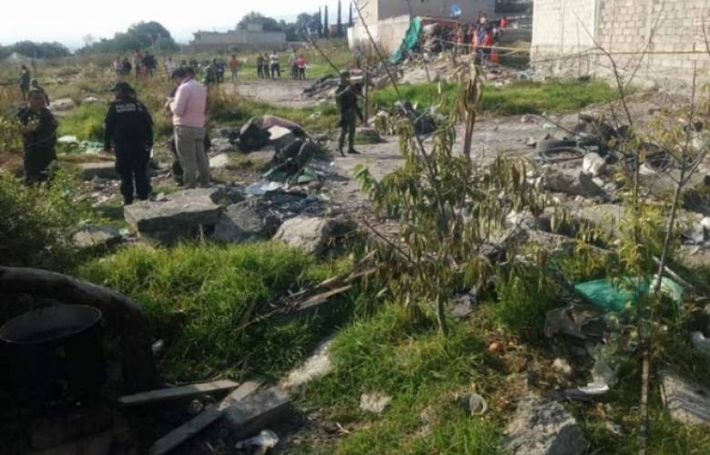 Deja dos muertos una nueva explosión de pirotecnia en tultepec