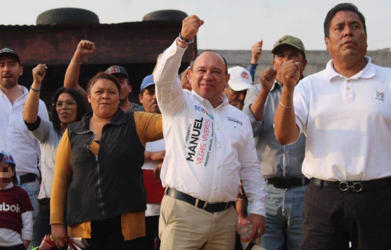Manuel Vilchis gana la reelección en Zinacantepec