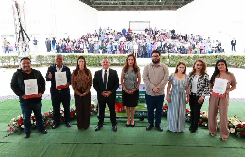 Otorgan certeza jurídica a 422 familias con jornada de usucapión en EdoMéx