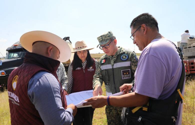 Inicia la Construcción de la Base de Operaciones de la Guardia Nacional en Temoaya