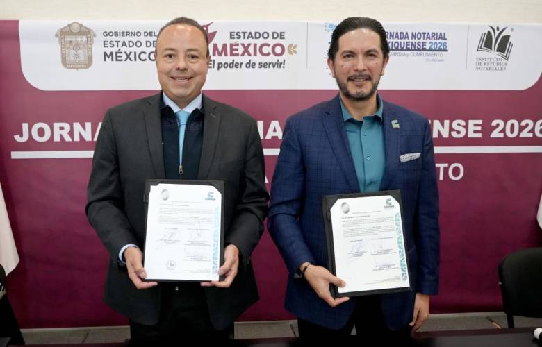 CODHEM y Notarios: Un convenio para eliminar barreras en la Fe Pública 