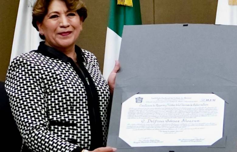 Delfina Gómez rendirá protesta el 15 de septiembre en el Teatro Morelos