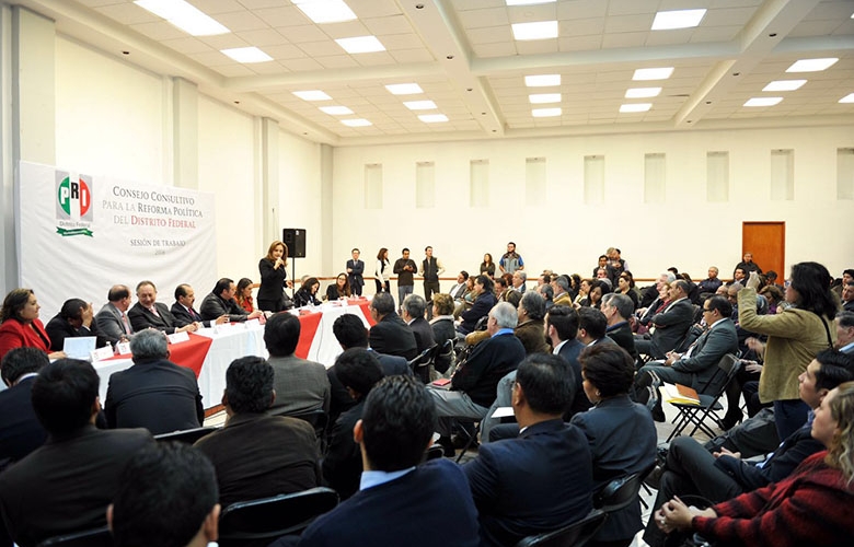 Se ana lilia con el consejo consultivo para la reforma politica de la ciudad de mexico 