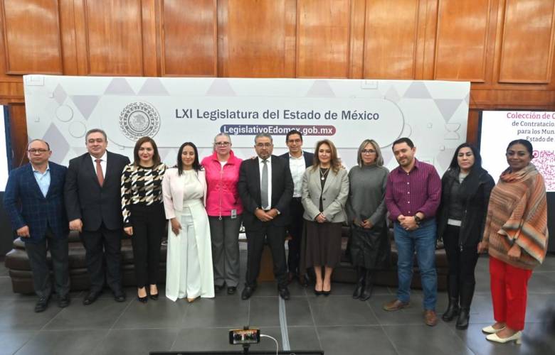 Presenta OSFEM Cuadernos de Contrataciones Públicas