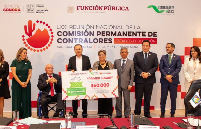 Estado de México gana Premio Nacional de Contraloría Social