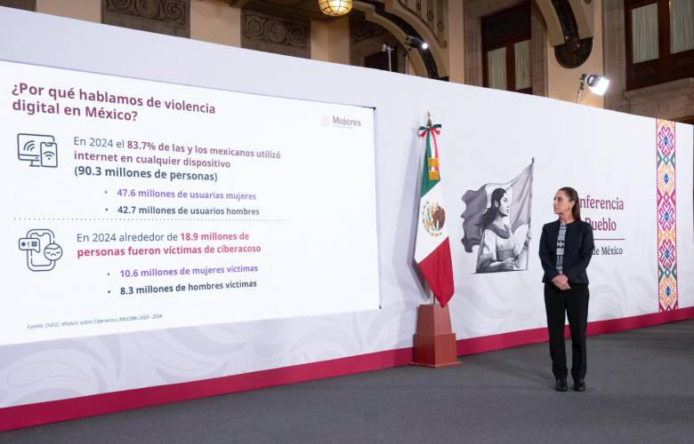 Firman acuerdo con plataformas digitales para combatir violencia contra mujeres en internet