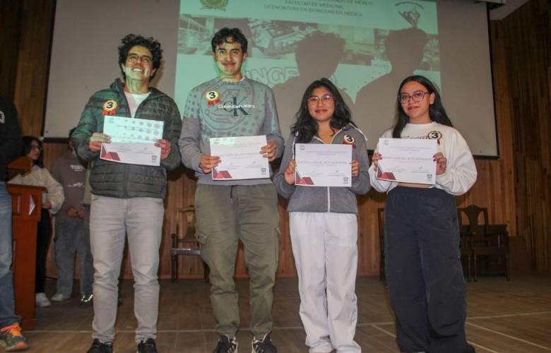 Estudiantes de Facultad de Medicina de la UAEMéx realizaron la primera edición del concurso “Bioingenio”