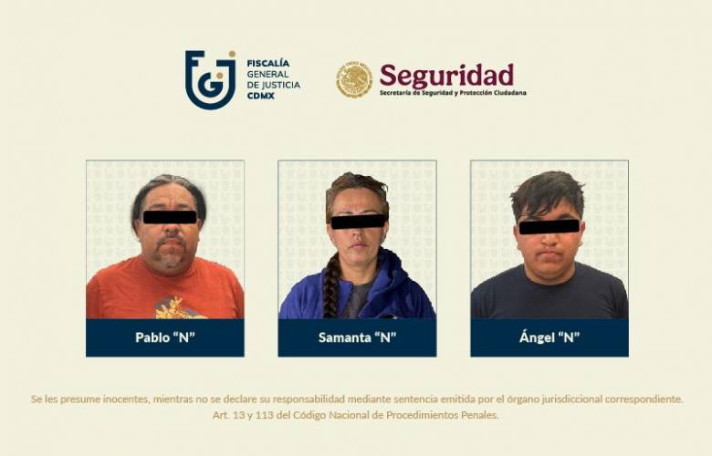 Detienen autoridades a presunto líder de red de autopartes robadas en cateo en CDMX