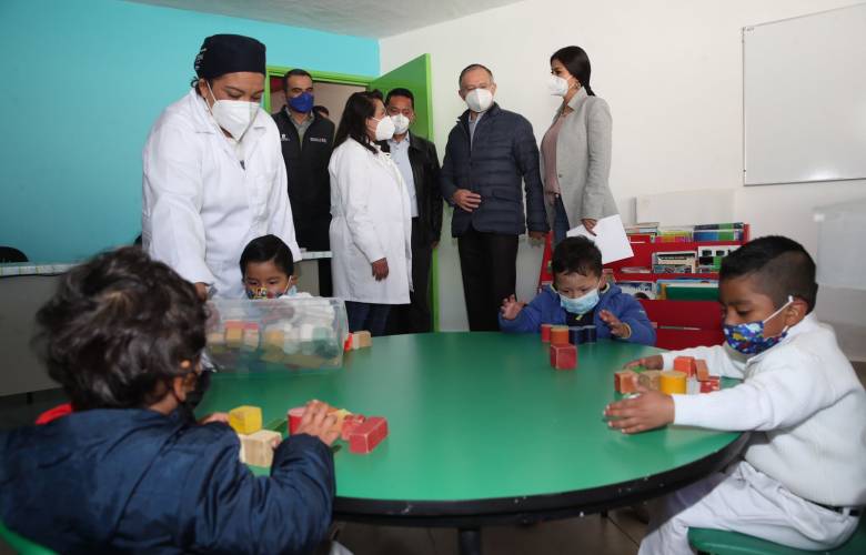 Revisan autoridades reapertura de la estancia infantil “Julieta Lechuga De Pichardo” en Toluca