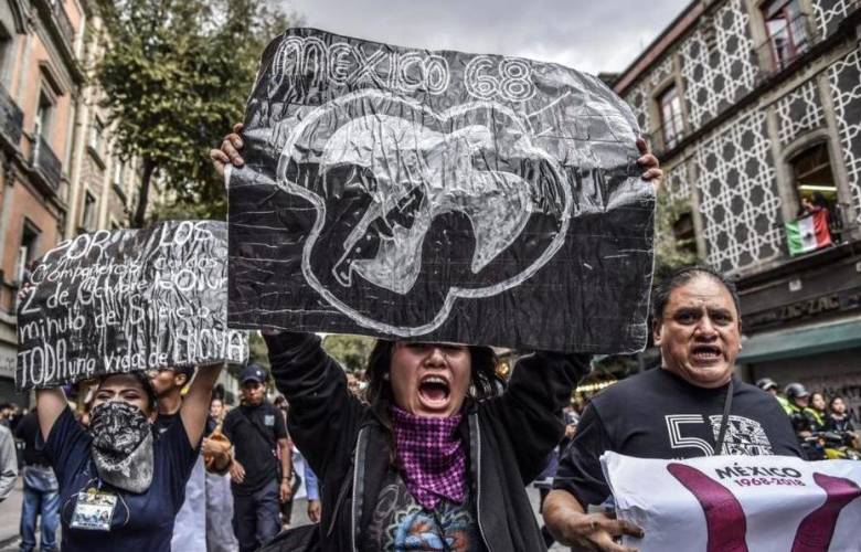 Checa la ruta de la marcha del 2 de octubre en cdmx 