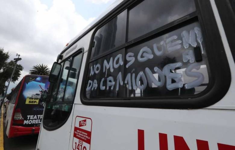 O frenan extorsiones o habrá paro de transportistas