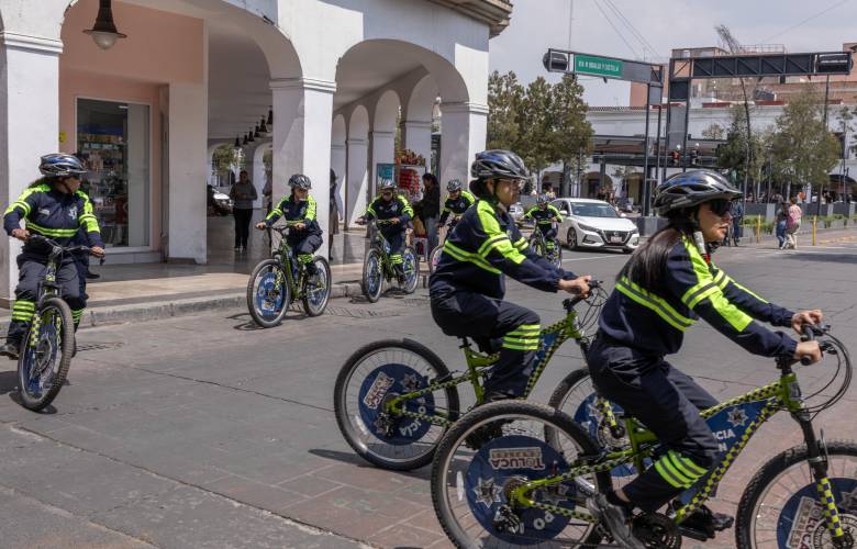 Presenta Toluca nuevo cuerpo de patrullaje ciclista de proximidad
