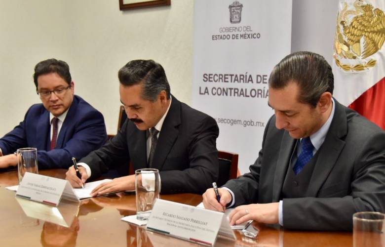 Edoméx primera entidad que firma convenio en materia anticorrupción 