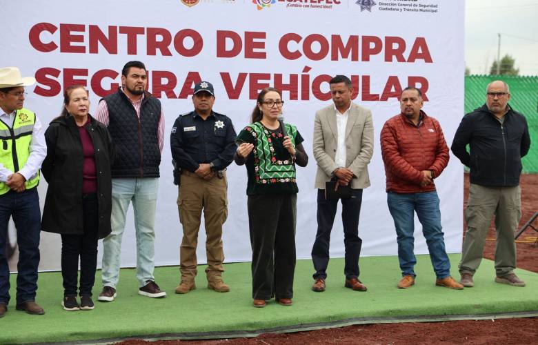 Inaugura Ecatepec Centro de Compra Segura para prevenir fraudes en venta de vehículos