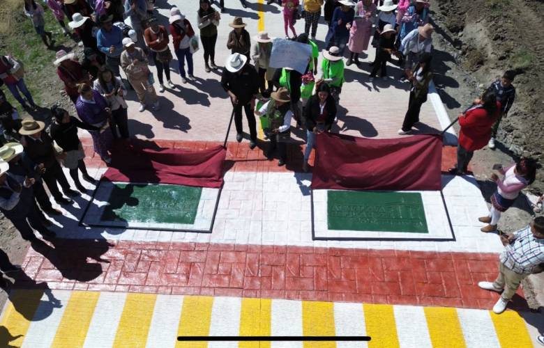 Fortalece Adolfo Solis la movilidad rural en Almoloya de Juárez con caminos duraderos