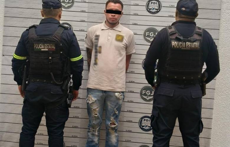 Detiene policía estatal a posible extorsionador en Huixquilucan 