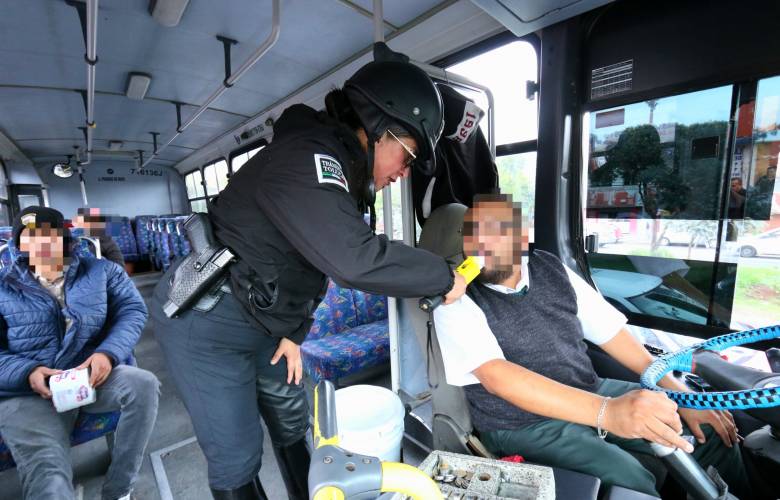  Refuerzan Ayuntamiento de Toluca y GEM operativo de Alcoholímetro diario durante Semana Santa
